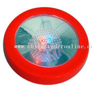 Flashing Disc Coaster 